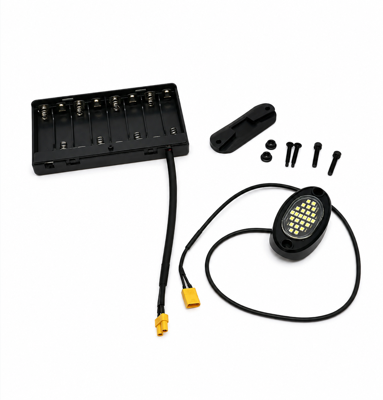 battery powered rock light LED ALL COLOR CHANGE