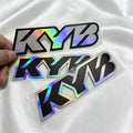 BLACK kyb stickers