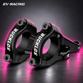 BUCKLOS Direct-Mount Handlebar Stem on a gray studio background with pink accents