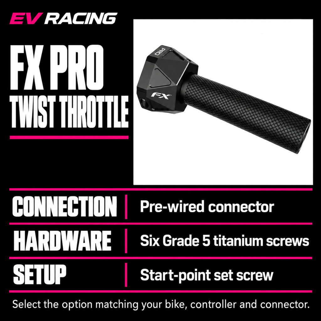 FX Pro Twist Throttle — product specifications, options and fitment checks