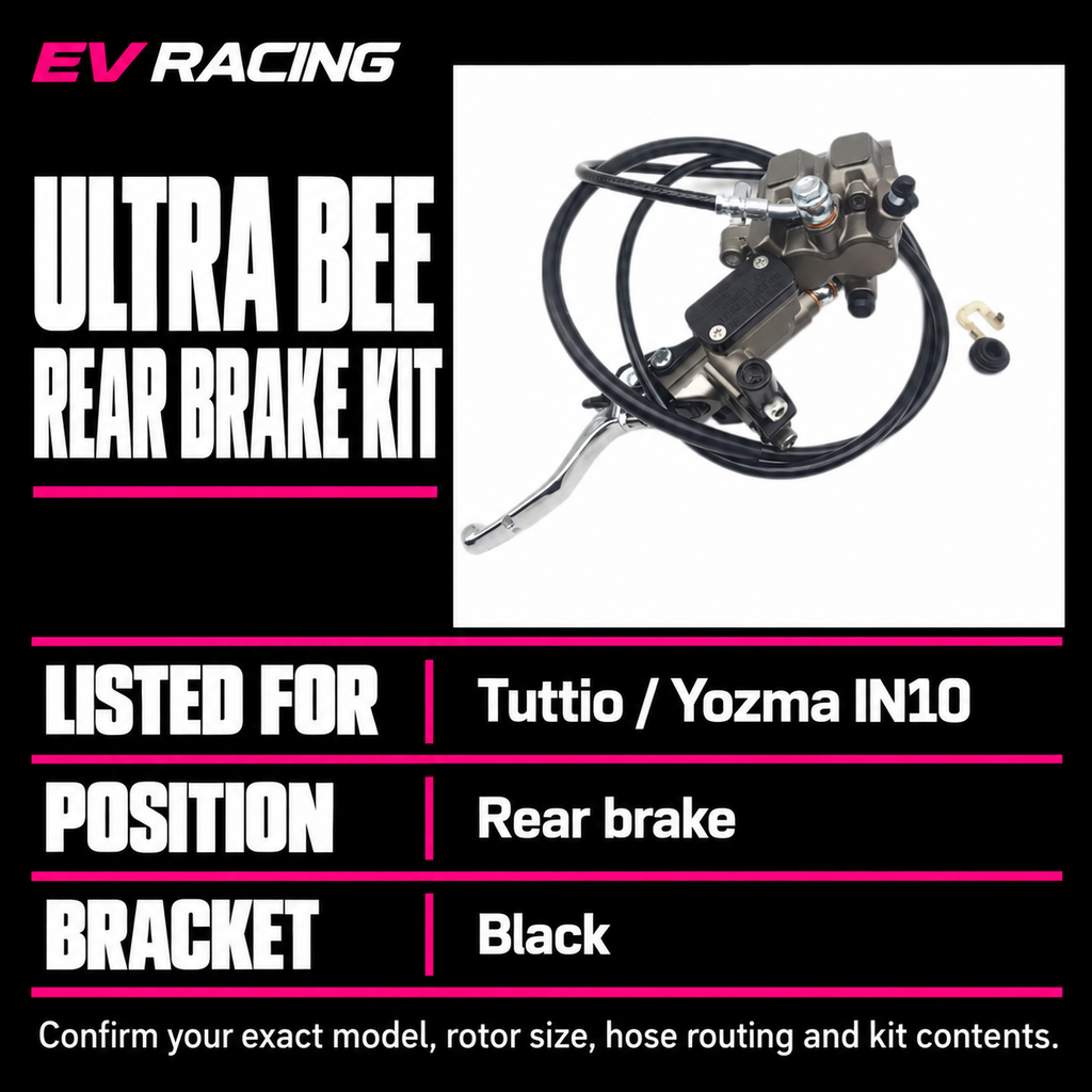 Ultra Bee Rear Brake Kit for Tuttio / Yozma IN10 — product details, options and fitment information